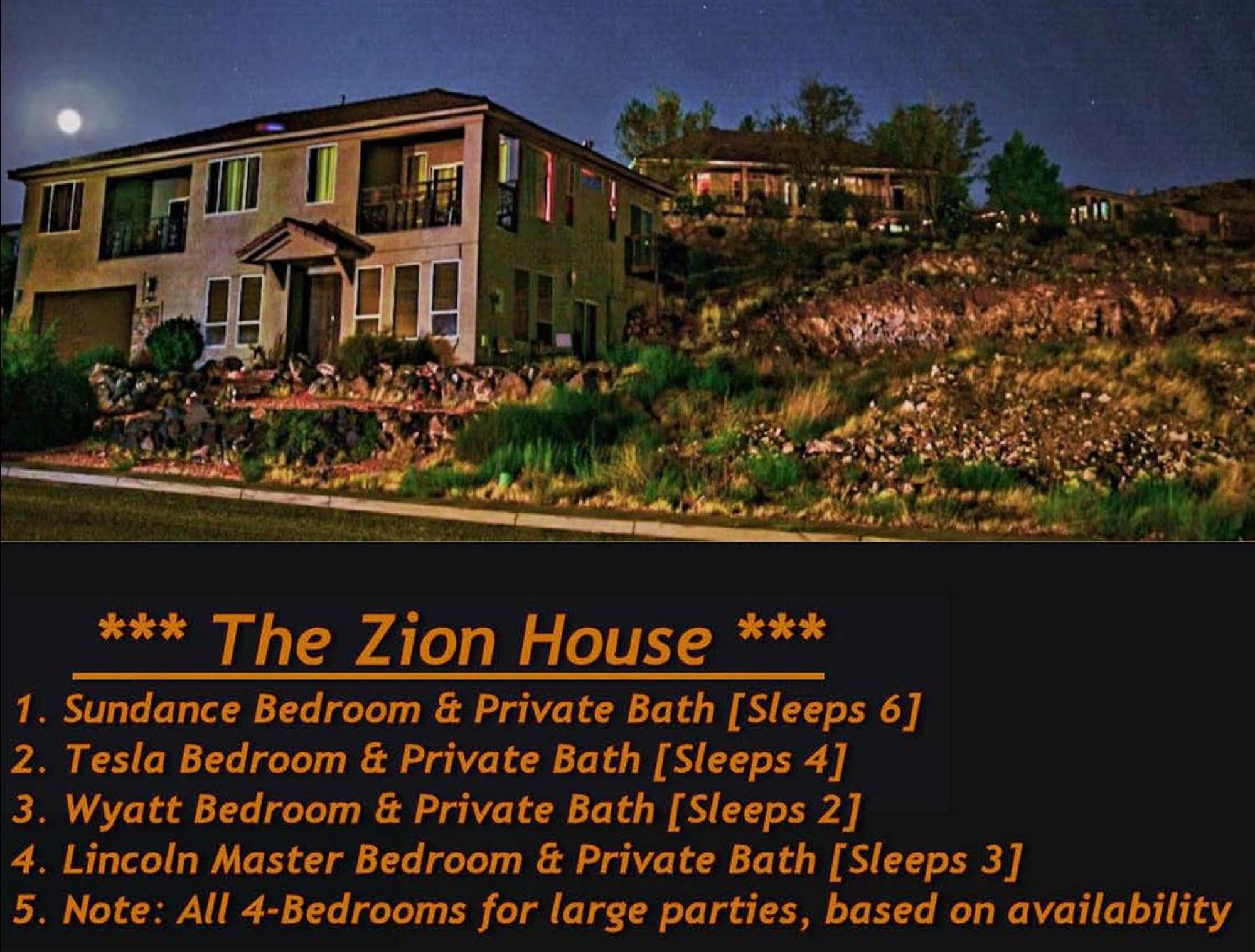 The Zion House - Affordable Bedrooms เฮอร์ริเคน ภายนอก รูปภาพ